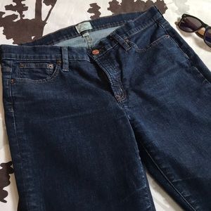 J.Crew 8” toothpick jeans